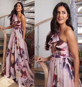 katrina kaif pink frock ramp walk