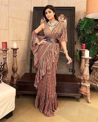 25 pictures that will take you inside Shilpa Shetty Kundra's Indian wear  wardrobe | Vogue India