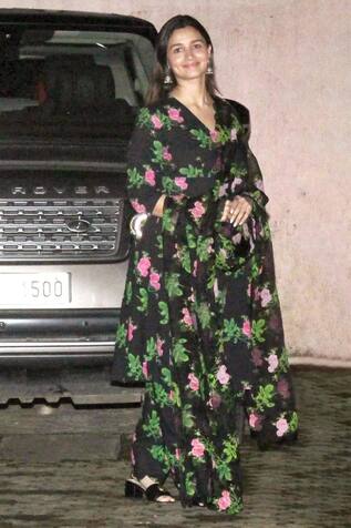 Alia Bhatt makes a splash in floral maxi dress worth over Rs. 93,000 93000  : Bollywood News - Bollywood Hungama