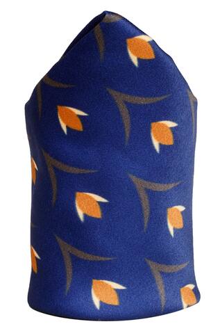 Tossido Floral Print Pocket Square