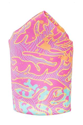 Tossido Abstract Print Pocket Square