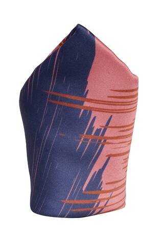 Tossido Abstract Print Pocket Square