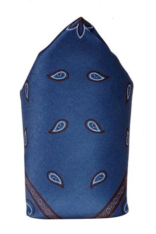 Tossido Paisley Print Pocket Square