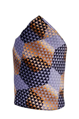 Tossido Geometric Print Pocket Square