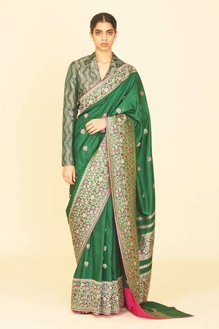 Ekaya Handwoven Silk Saree