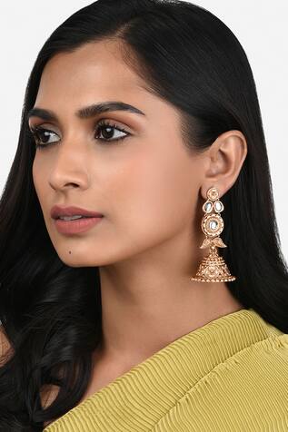 Ahaanya Embellished Jhumkas