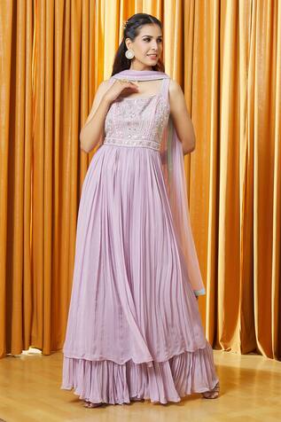 Alaya Advani Flared Kurta Sharara Set