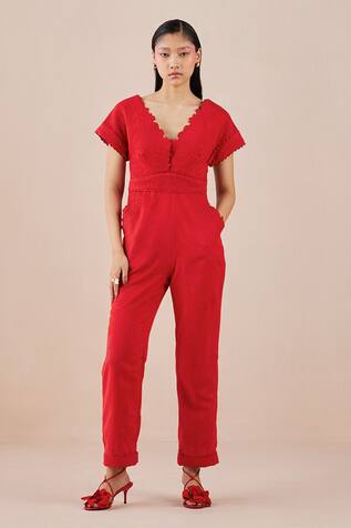 Chandrima Quilted Jumpsuit