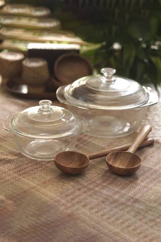 COURTYARD Majuli Casserole & Curry Ladle Set