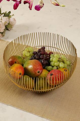 Amoli Concepts Matt Finish Fruit Basket