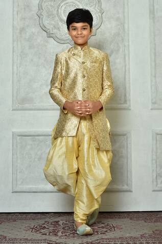 Arihant Rai Sinha Floral Pattern Sherwani Set