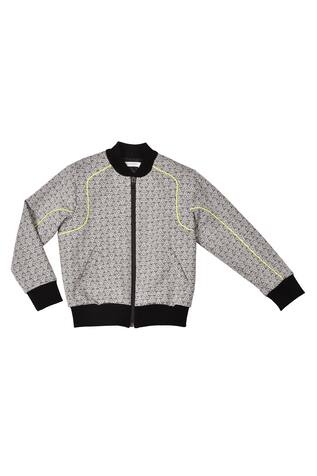 Partykles Geometric Print Jacket