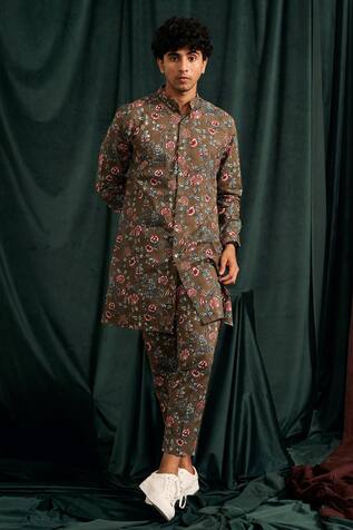 Project Bandi Brindavan Cotton Kurta Set