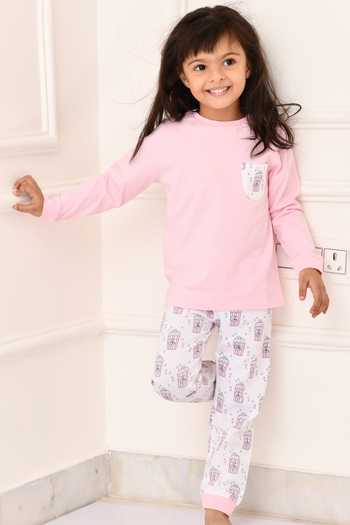 Designer Sleepwear for Girls: Buy Designer Girls Sleepwear Online - Aza  Fashions