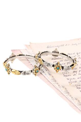 Sangeeta Boochra Wareesha Hand Embellished Bracelet - Single Pc