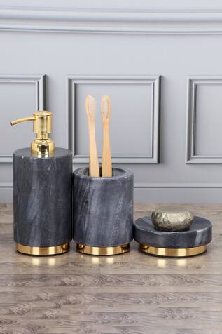ConsciousCo Marble Bathroom Set - Set of 3