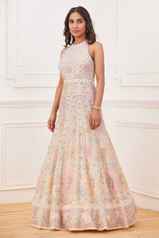 Rahul Mishra Inara Embroidered Gown