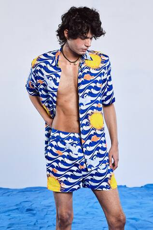 Triune Sea Border Shorts