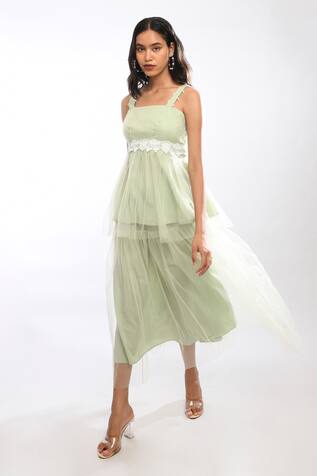 Itara Ruched Top And Pleated Skirt Set