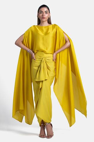 431-88 by Shweta Kapur Samara Satin Skirt