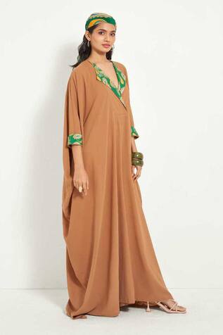 Style Junkiie Crepe Flared Jumpsuit
