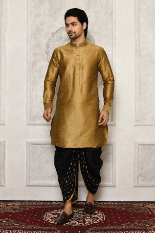 Nazaakat by Samara Singh Metallic Arrow Pattern Hem Draped Pant