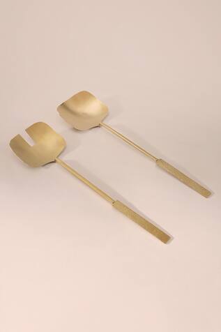 Table Manners Myrtle Serving Spoons Set
