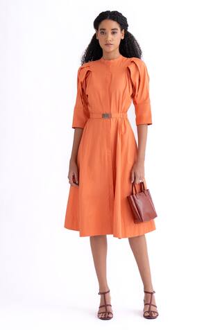 Notebook Darcie Pleated Shirt Dress