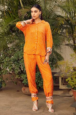 Twenty Nine Bandhani Pattern Shirt