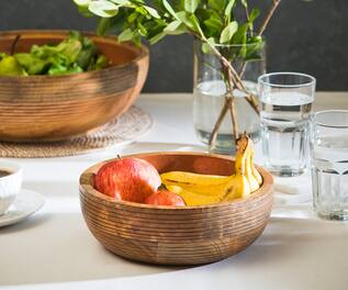 Elm & Oak Palmer Fruit Bowl
