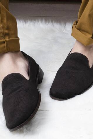 Coral Haze Diogo Velvet Loafers