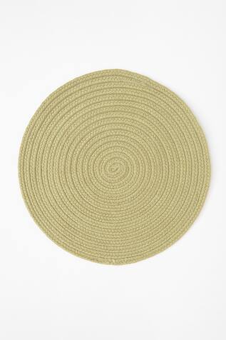 Table Manners Jute Braided Placemat