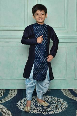 Banana Bee Draped Patiala Pant