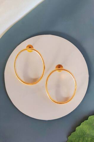 Aaree Accessories Oval Shape Hoops
