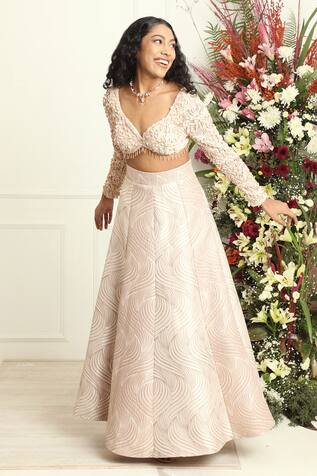 SAANJH BY LEA Mina Kalidar Lehenga