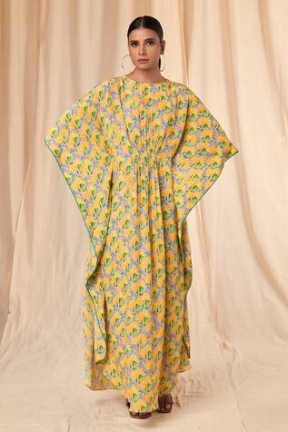 Masaba Little Garden Circular Kaftan