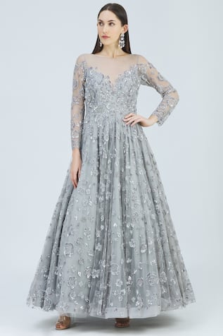 Shlok Design Embellished Anarkali Gown