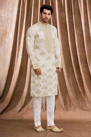 Rar Studio Aari Work Kurta & Pant Set