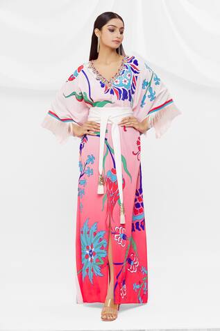 Pria Kataria Puri Floral Pattern Kaftan