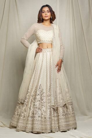 Anushree Reddy Embroidered Lehenga Set