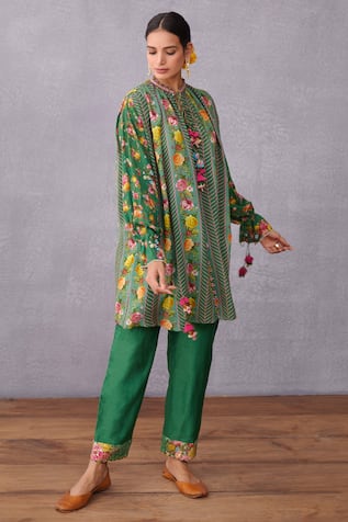 Indian Bollywood Pakistani Casual Rayon 3/4 Sleeve Festive Women Kurti {NIT-299 