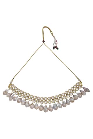 Gewels by Mona Kundan necklace set