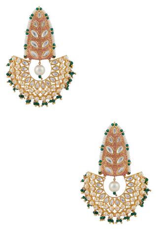Moh-Maya by Disha Khatri Kundan Earrings