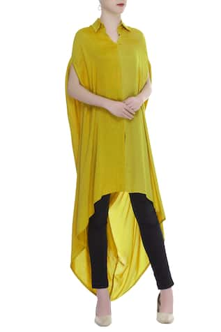 asymmetric kurti designs