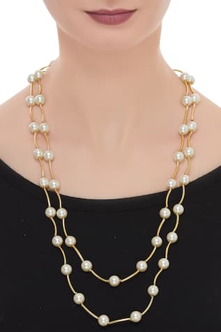 Shillpa Purii Multistring pipe necklace