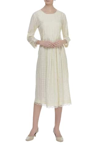 cotton silk dresses online