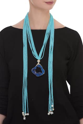 Masaya Jewellery Layered bead neckpiece