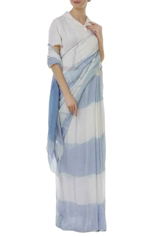 Anavila Dobby Natural Dye Sari