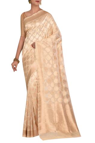 Samyukta Singhania Handloom Pure Banarasi silk saree with running blouse