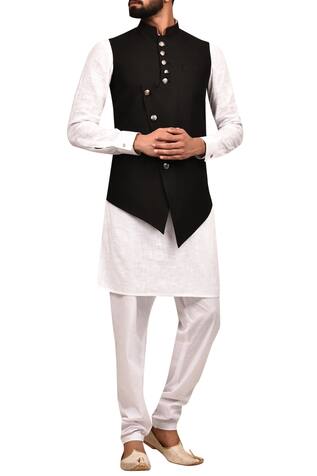 Arihant Rai Sinha Overlap Style Nehru Jacket